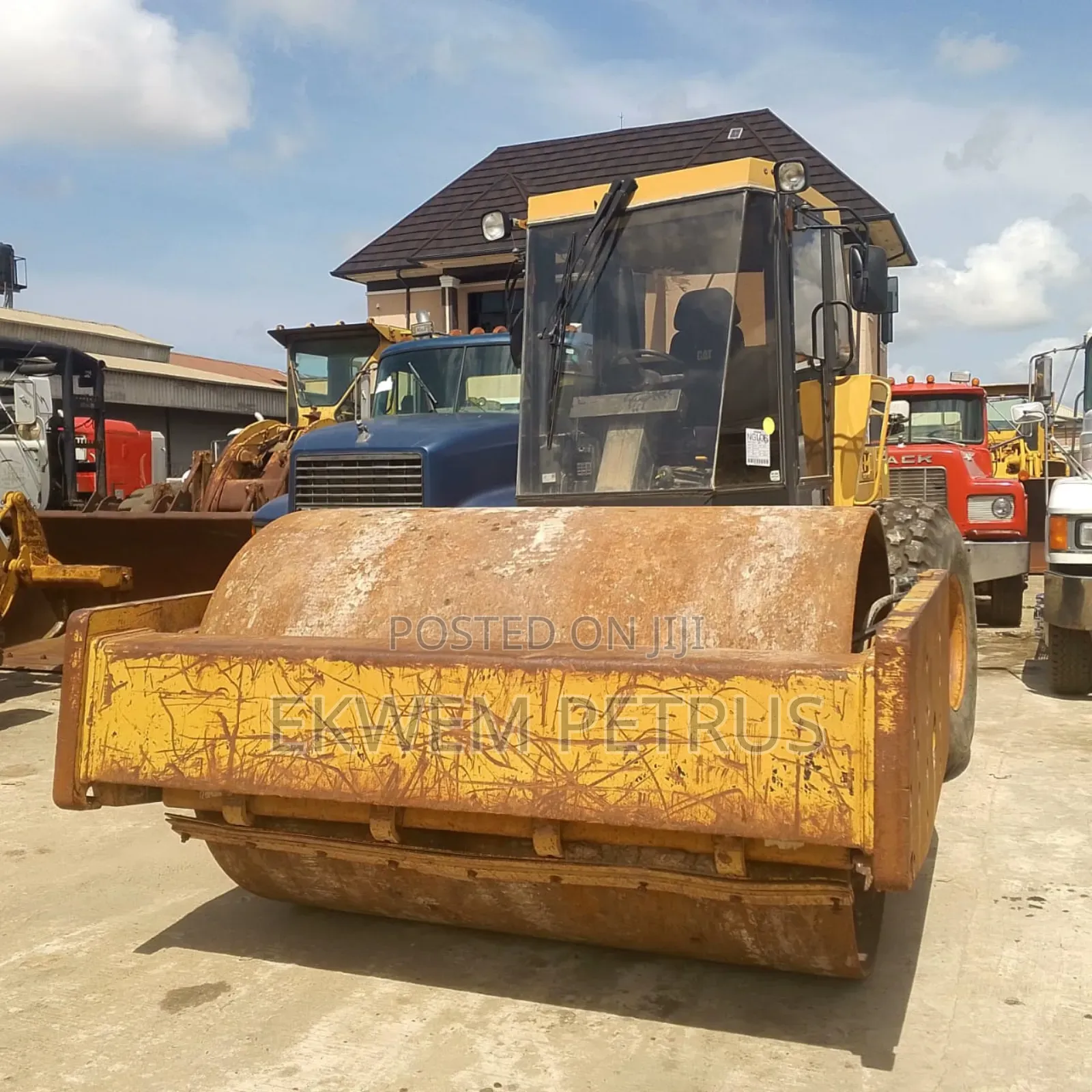 American Used 10ton Cat Roller Compactor