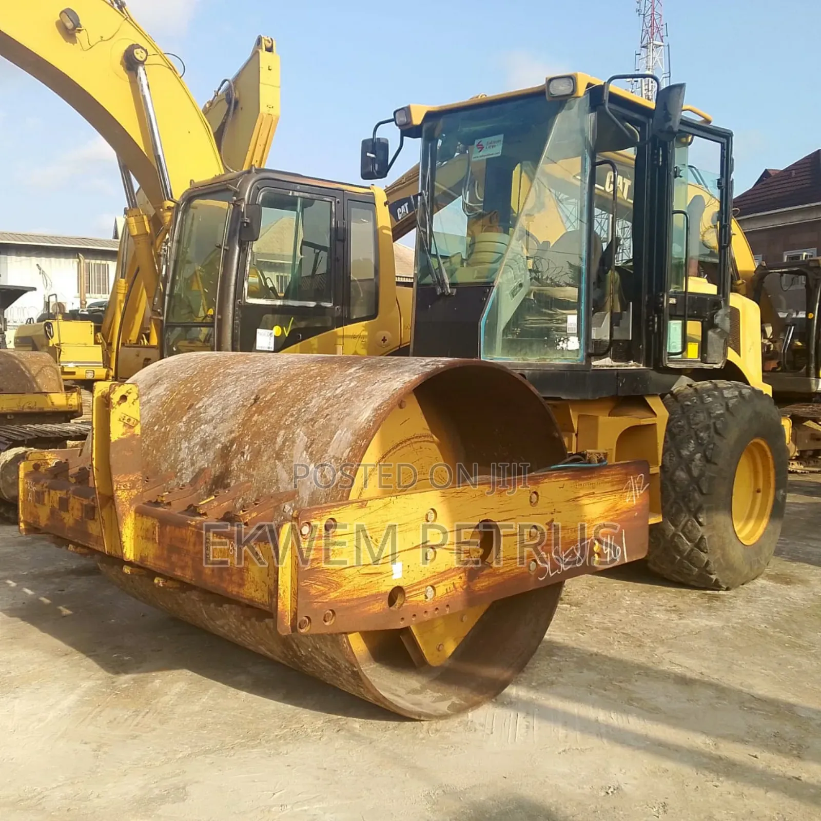 American Used 10ton Cat Roller Compactor