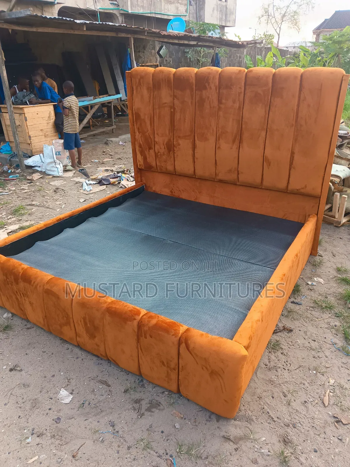 Quality 6x6ft Upholstery Bedframe