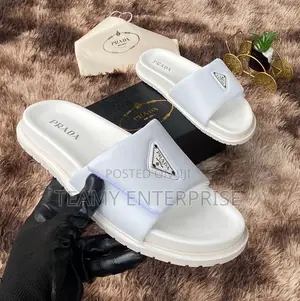 Luxury Quality Prada Milano Slides