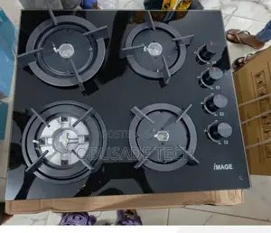 Image 4 Burner Built in Gas Hob Premium Glass Finish