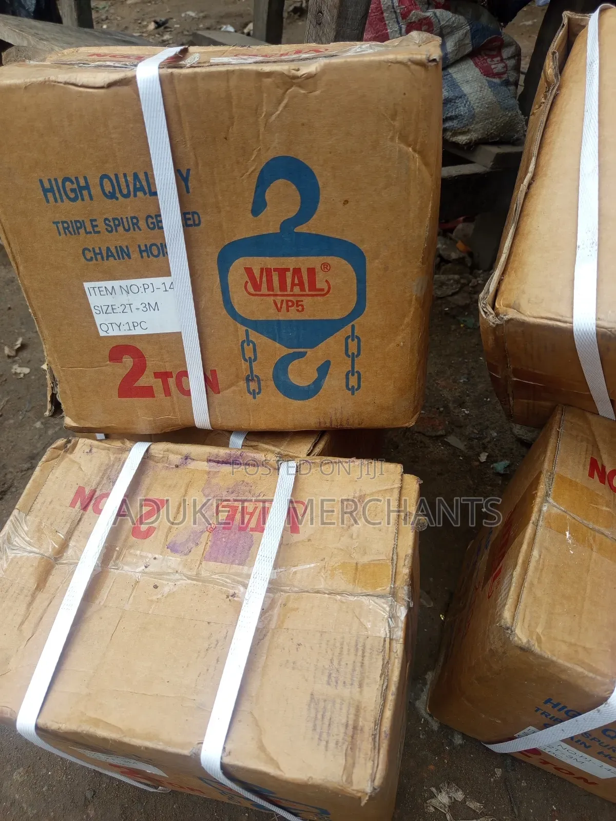 2ton Vital Chain Block by 6meter