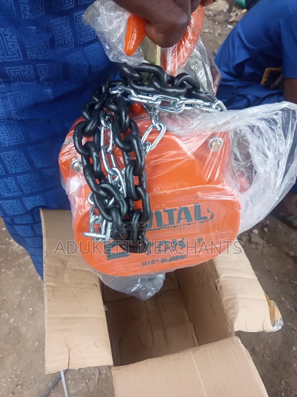 2ton Vital Chain Block by 6meter