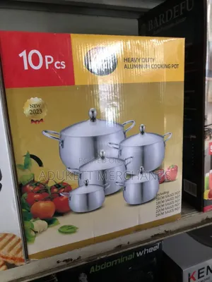 10pcs Ultimate Aluminium Cooking Pot