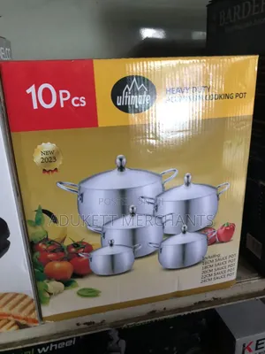 10pcs Ultimate Aluminium Cooking Pot