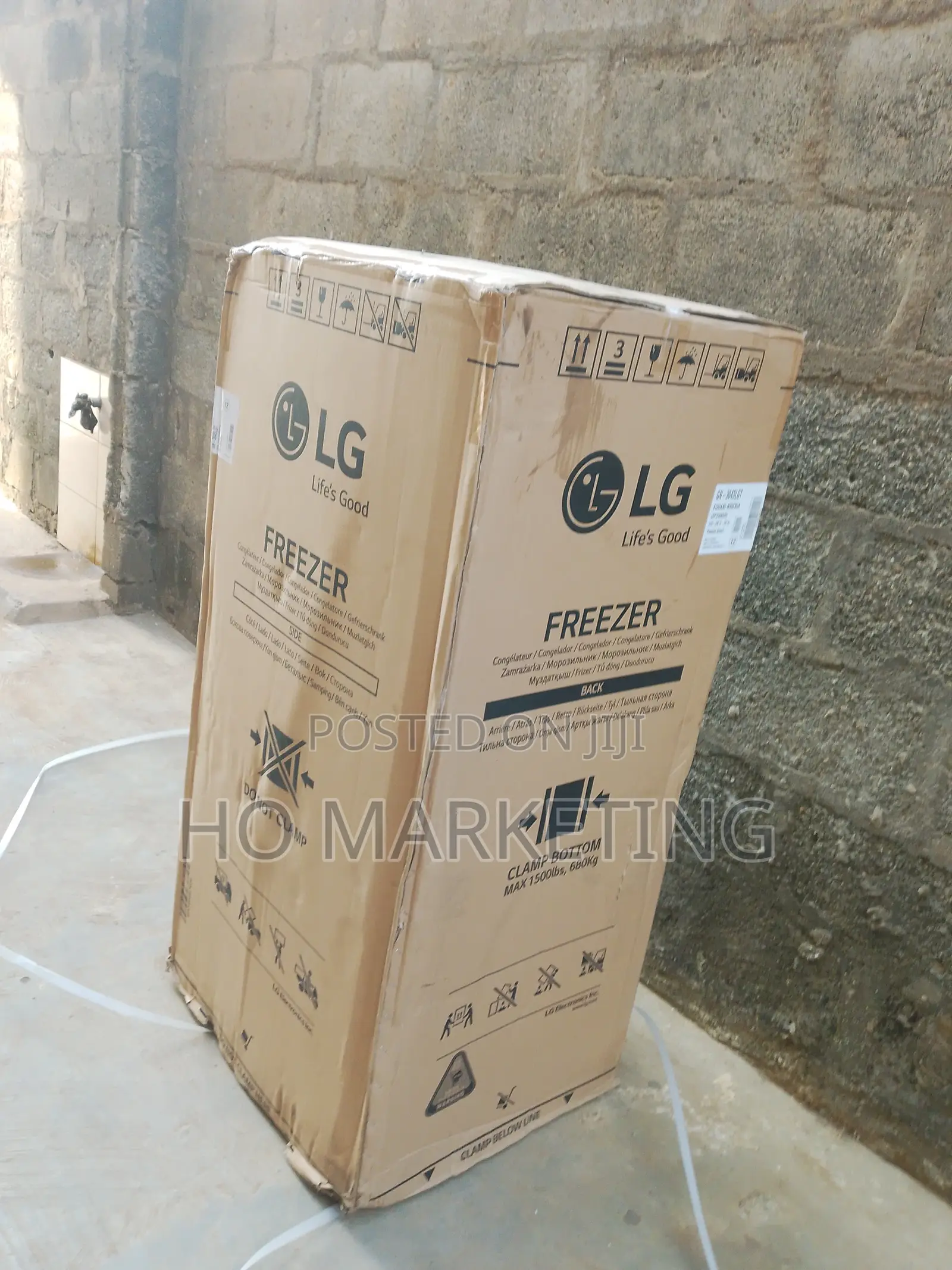 Lg 186l Upright Space Saving Inverteer Freezer