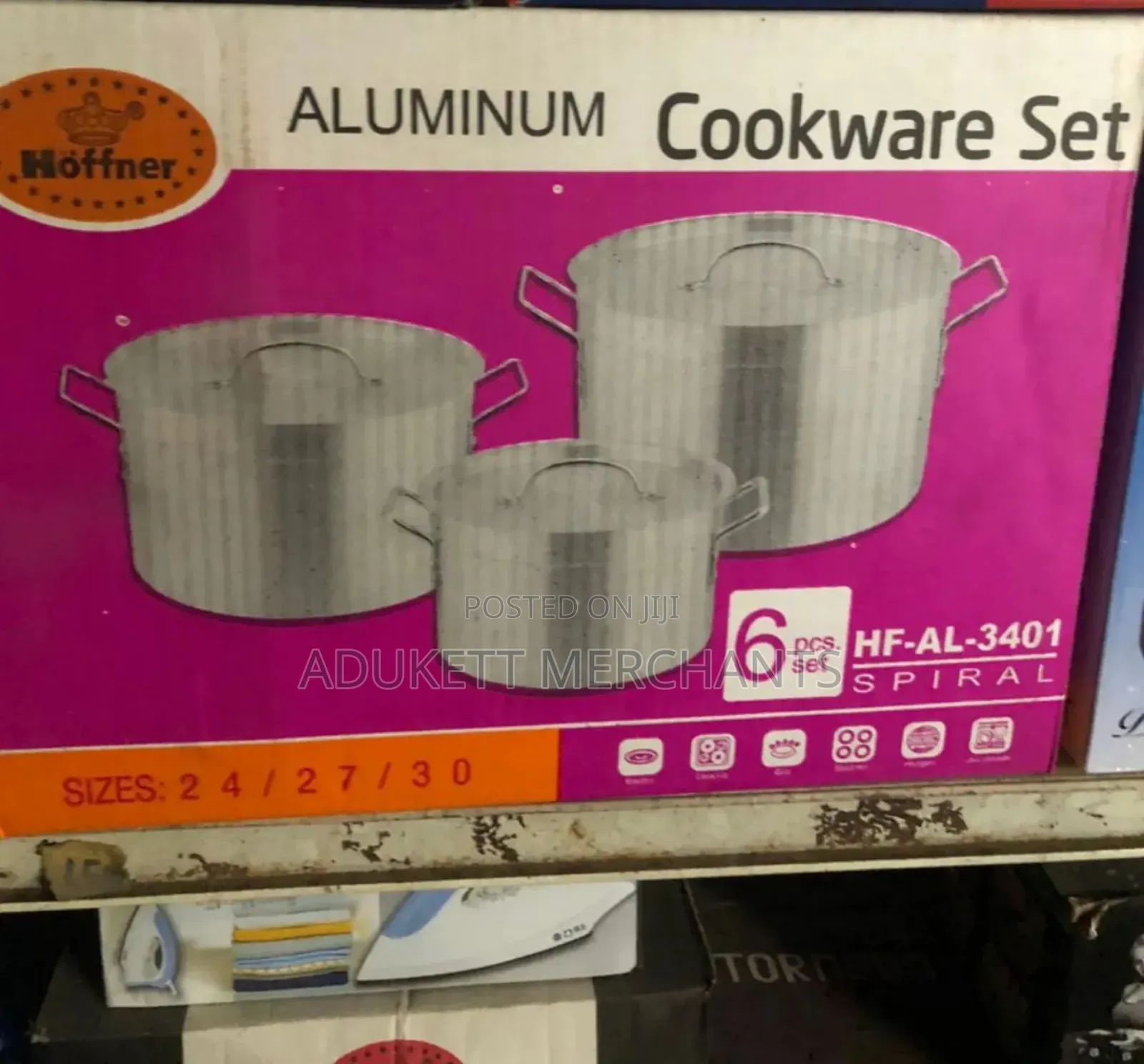 Hoffner Cooking Pot Set