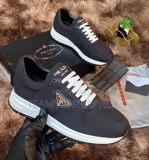 High Quality Luxury Prada Milano Luxe Sneakers