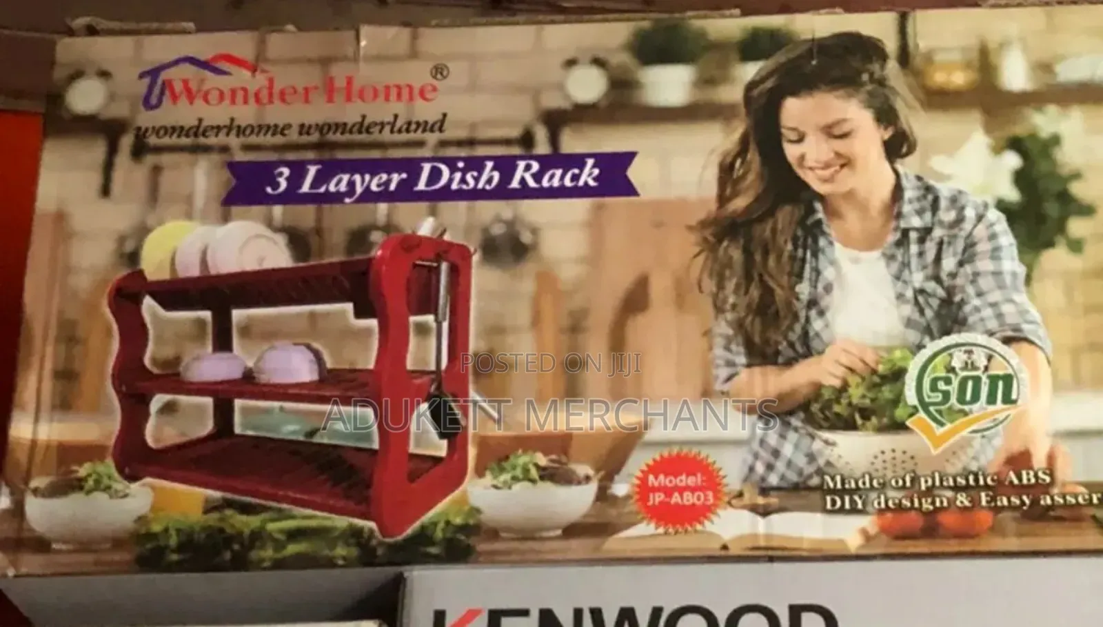 Wonderhome 3layer Dish Rack