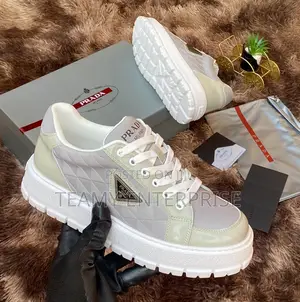 Prada Milano Luxury Laced Sneakers