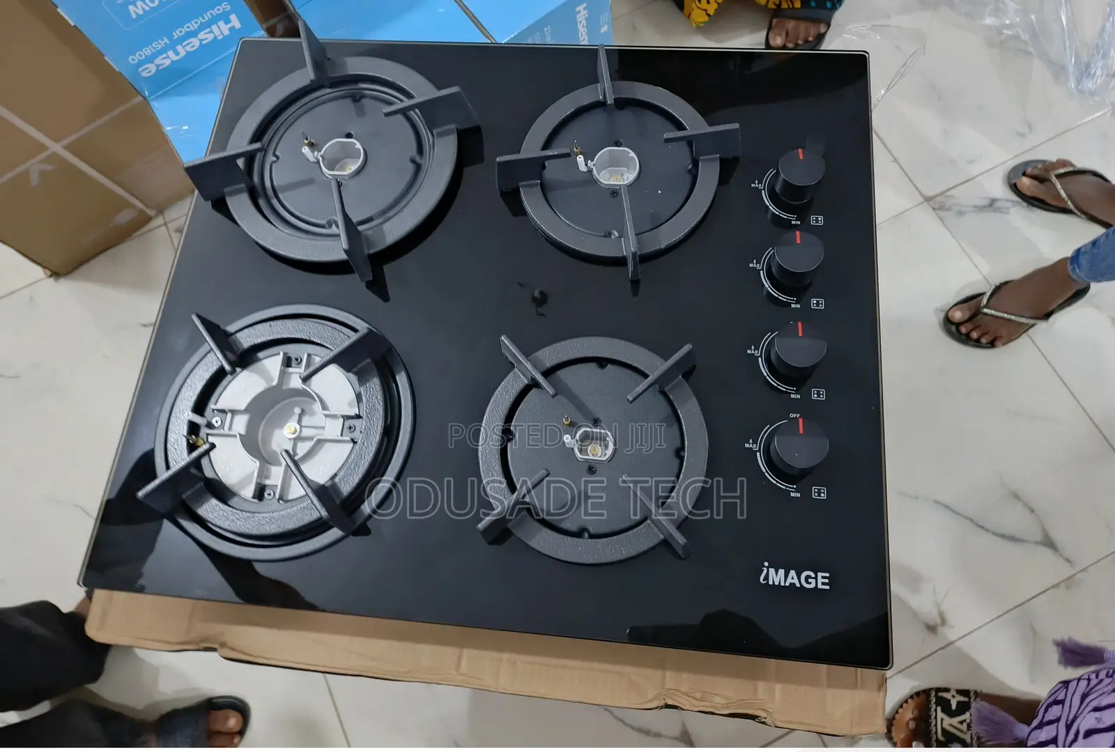 Image 4 Burner Built in Gas Hob Easy Maintenance