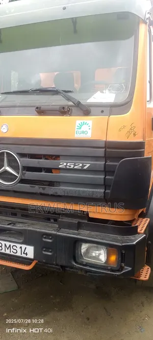 European Used 11,000ltrs M/Benz 2527 Sewage Disposal Truck