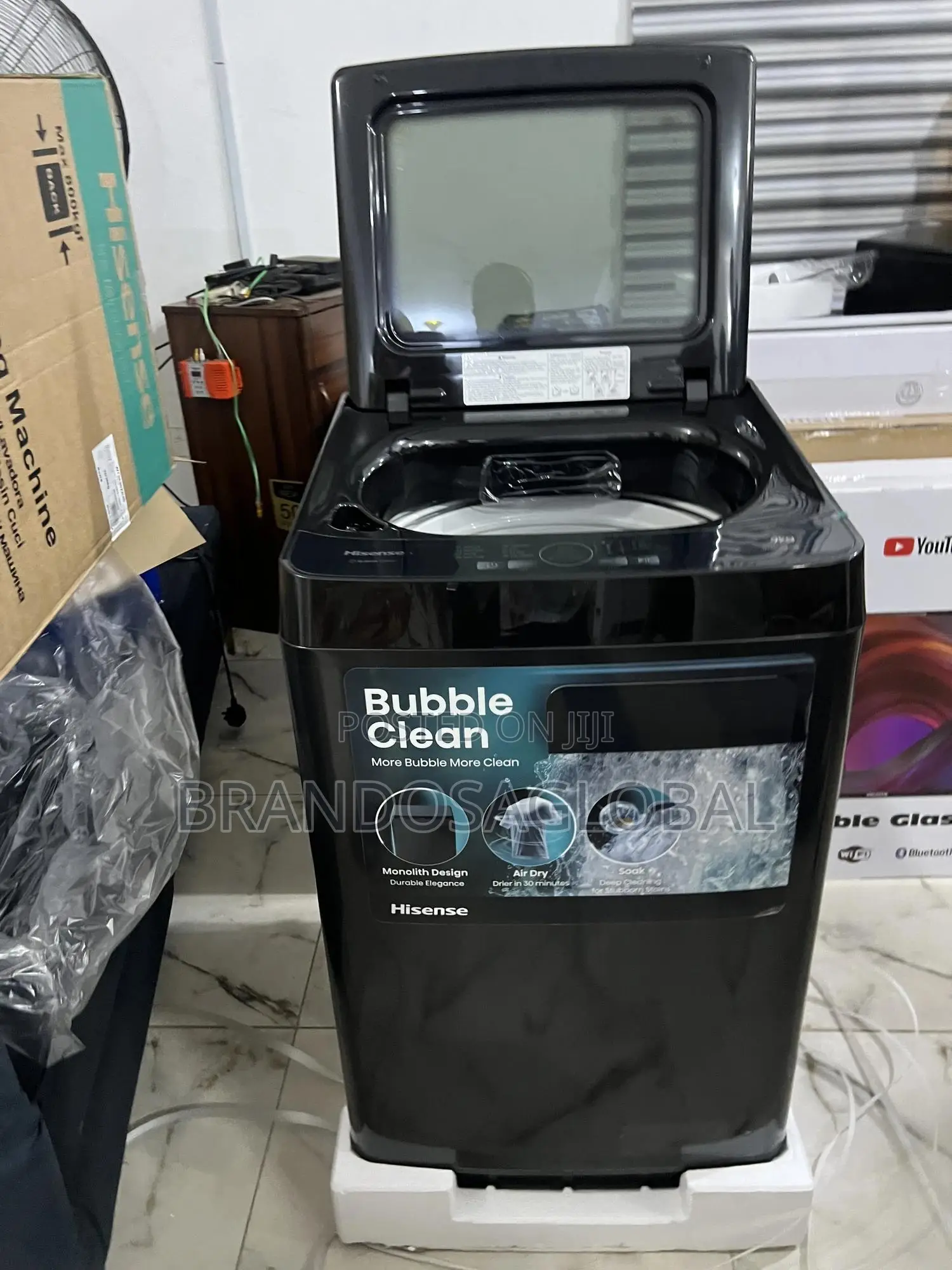 Hisense 9kg Washing Machine – Wt3k9022ub With Smart Functions