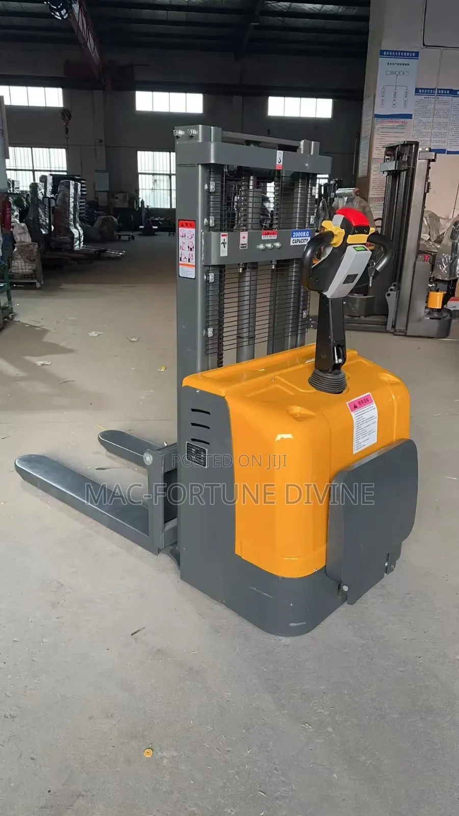 1.5tons Stacker by 3meter Lenght.