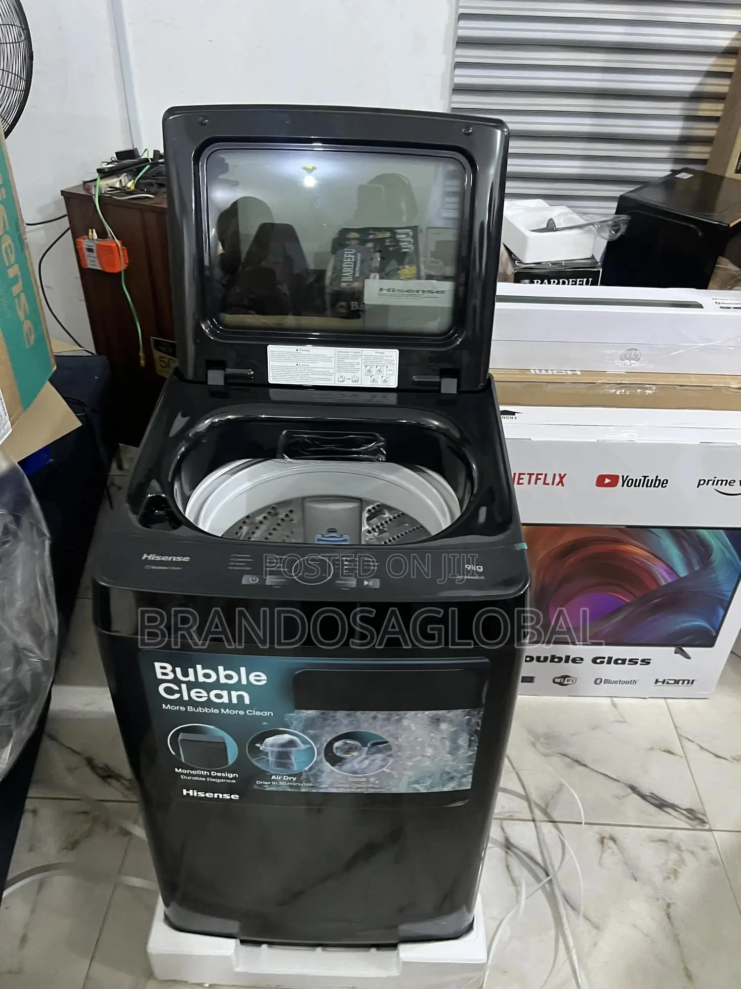 Top Load Washer – Hisense 9kg Automatic