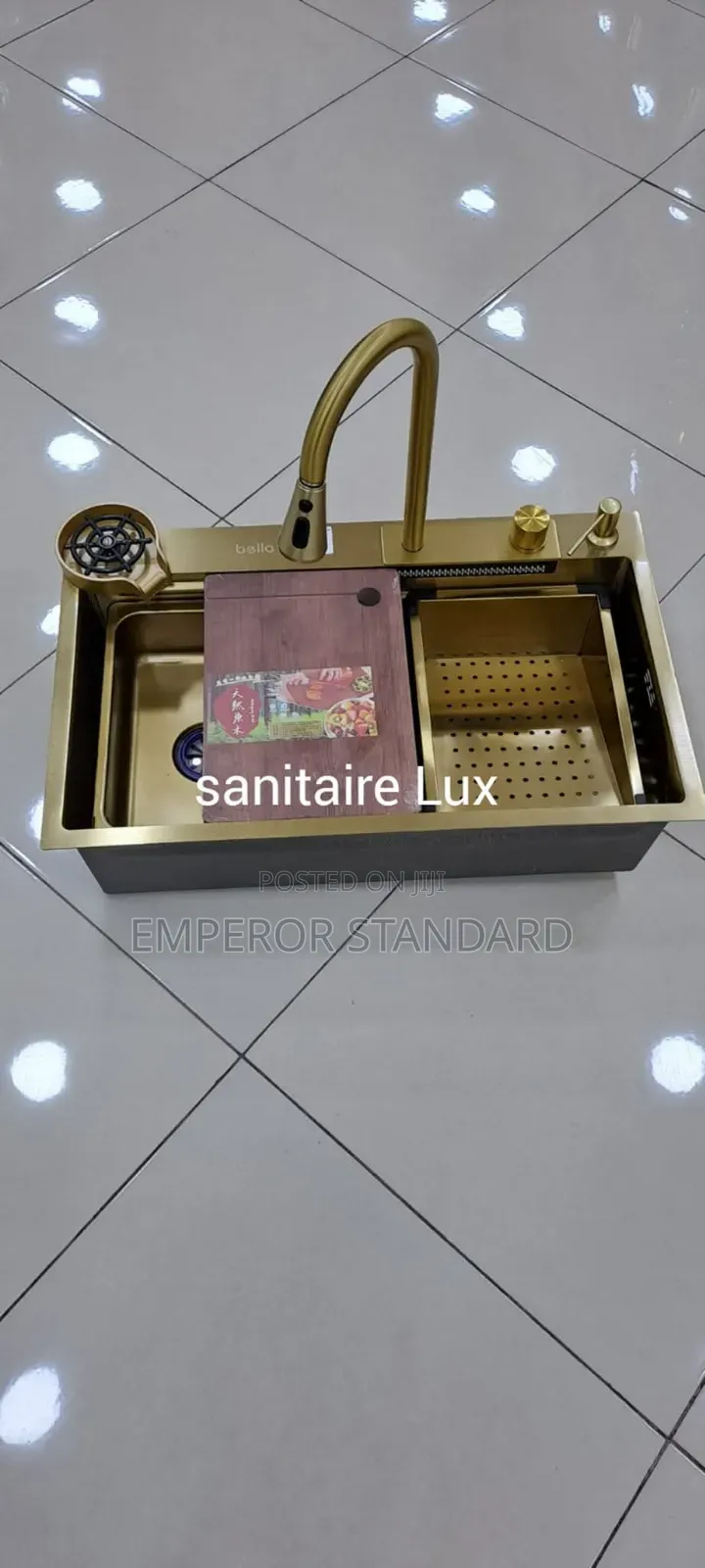 Luxury Buttons Kitchen Sink (Thermostatic)