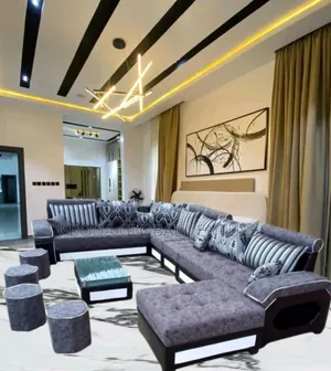 Beautiful, Quality Sofa Chairs and Table, Stools. U-Shape Couches. Laj