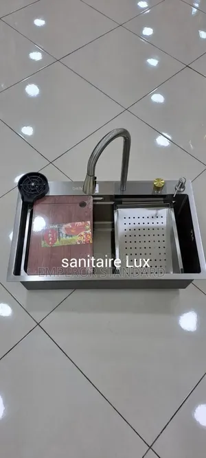 Luxury Kitchen Sink With Mixer Tap Pay on Delivery (Thermostatic)