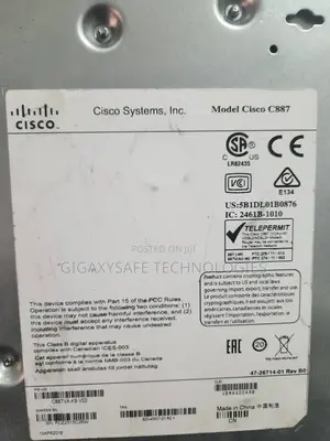 Cisco887va-Sec- Cisco 887va Integrated Services Router