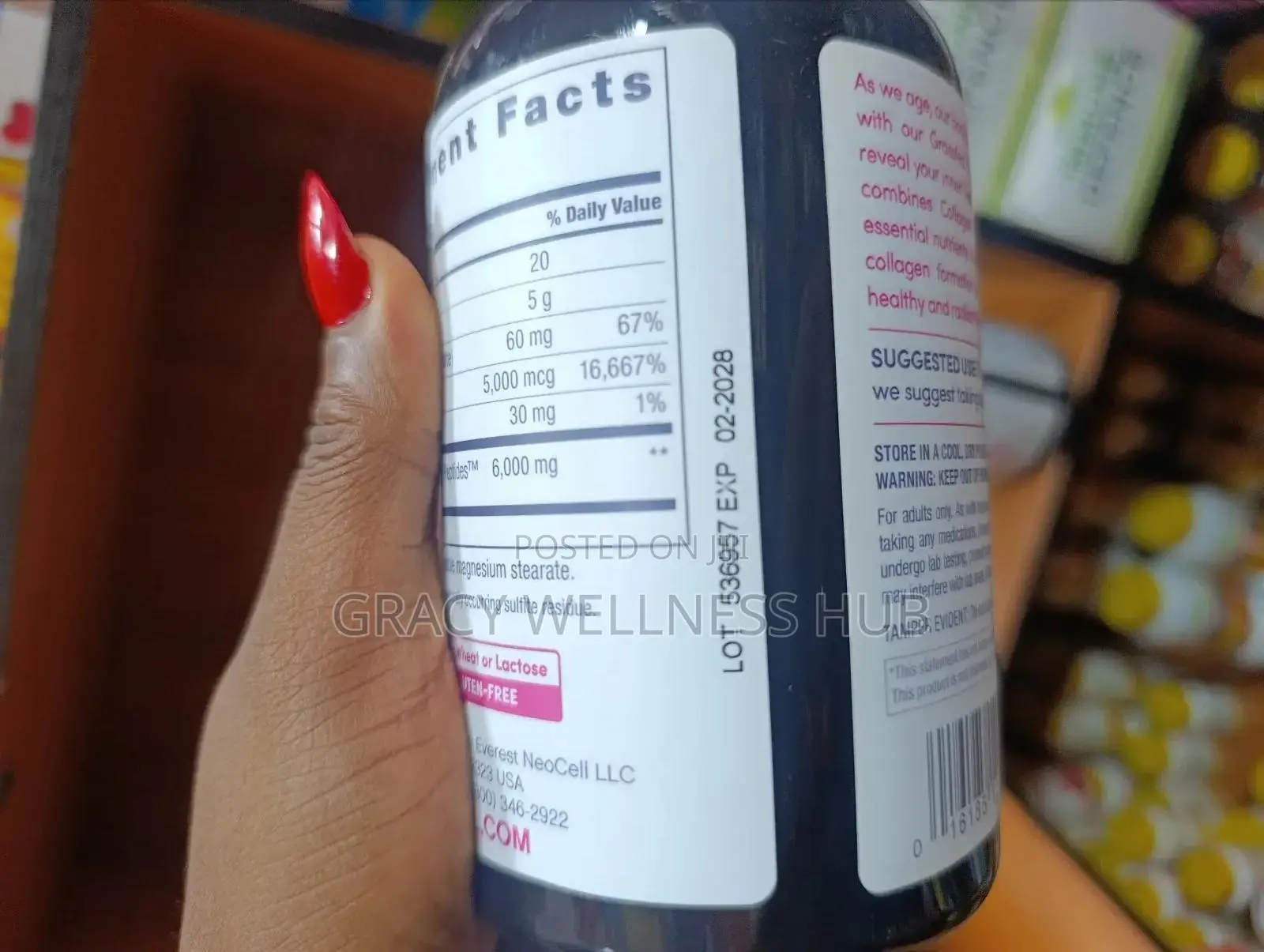 Neocell Grassfed Collagen Peptide 360tablets