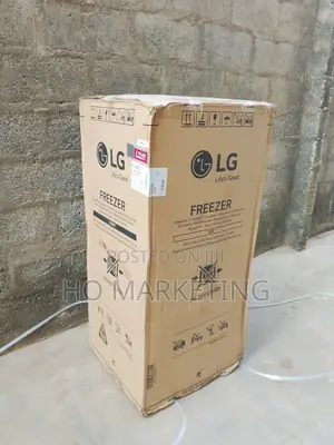 Lg 186l Space Saving Upright Inverter Freezer