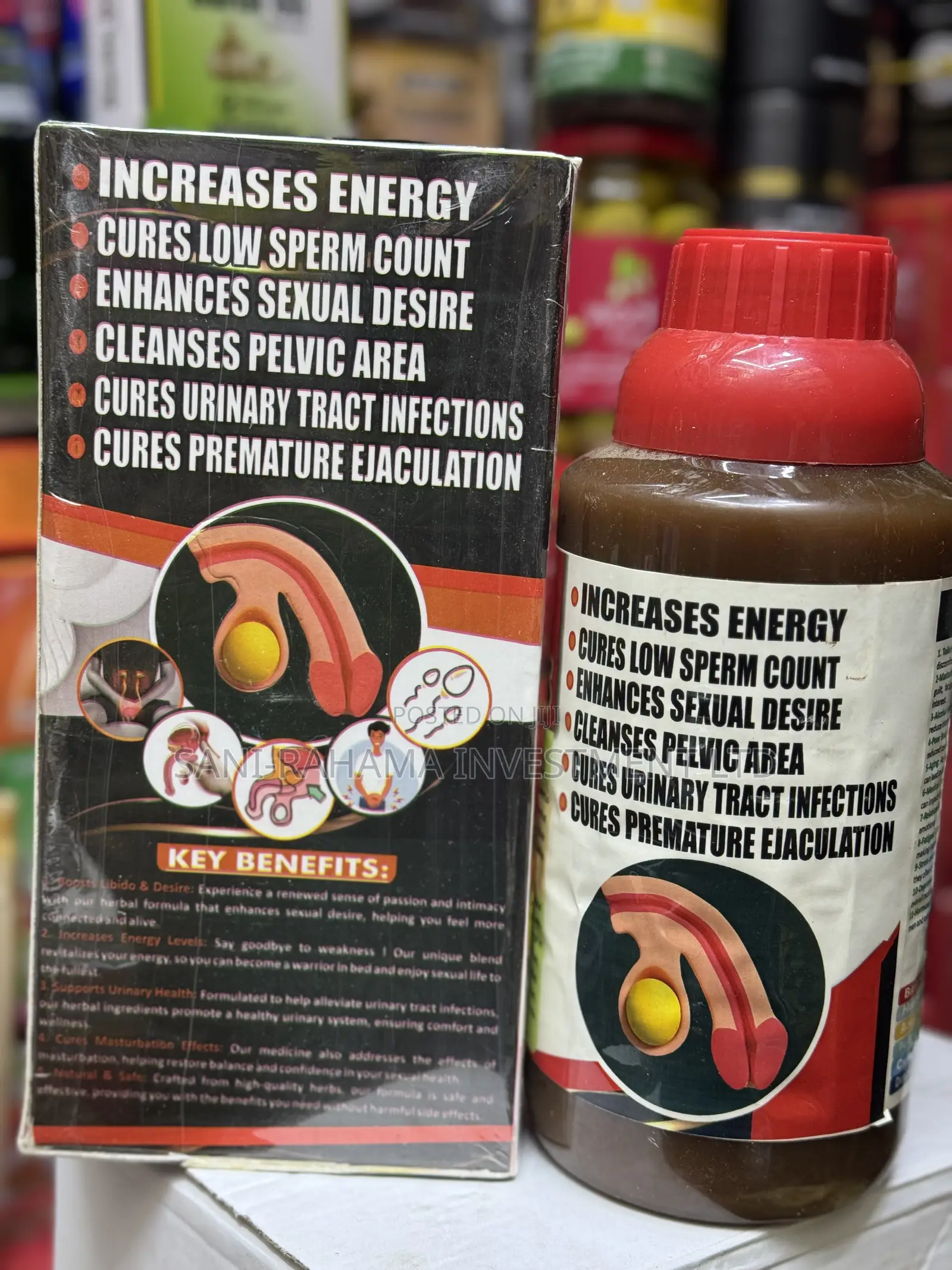 Jami’Ush Shifa ( Men Issues) Treat Masturbation Effects, Uti STDS