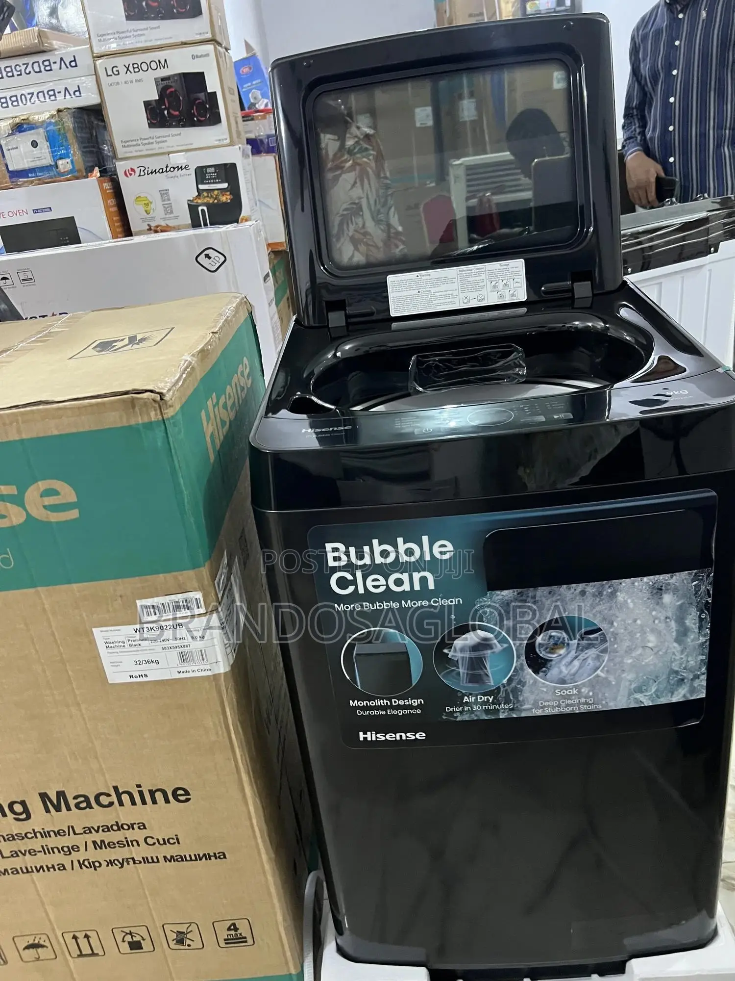 Hisense 9kg Washer – Top Performance Model