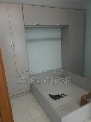 Bedframe and Wardrobe