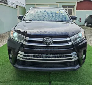 Toyota Highlander Limited 4x4 V6 (3.5L 6cyl 8A) 2017 Black