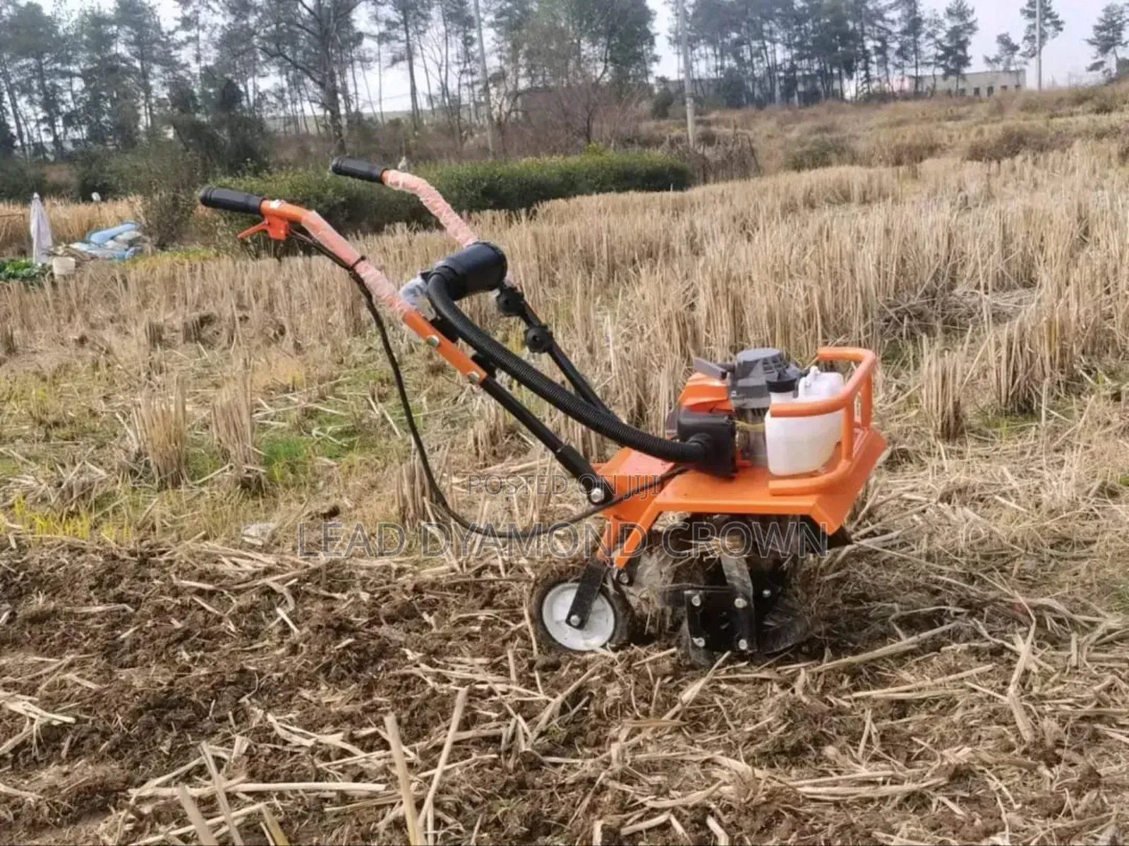 Combine Tiller And Weeder Machine