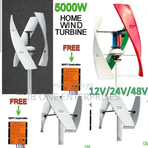 Clean Energy, Quiet Power: 5000w Vertical Wind Turbine