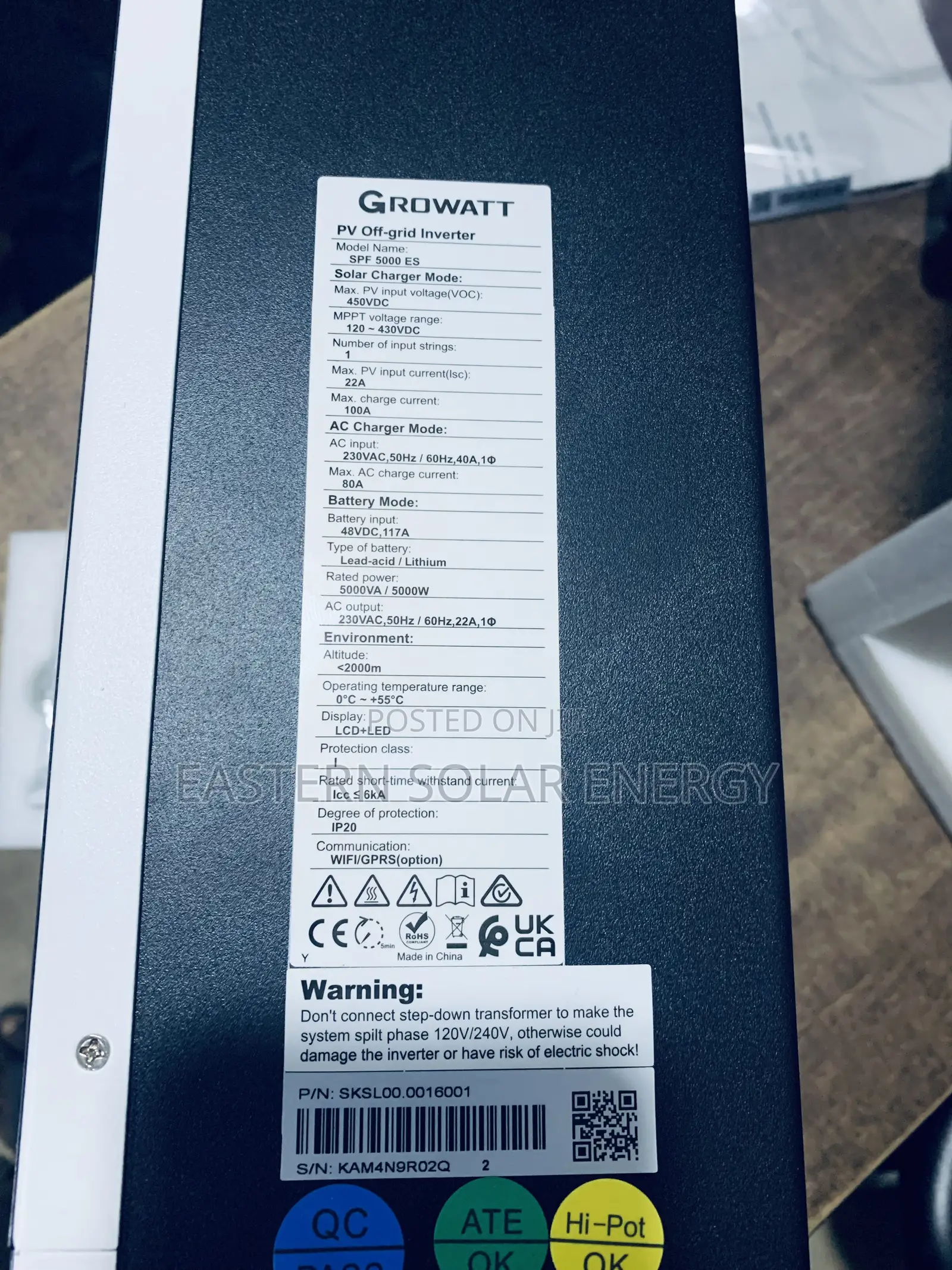 Growatt Inverter