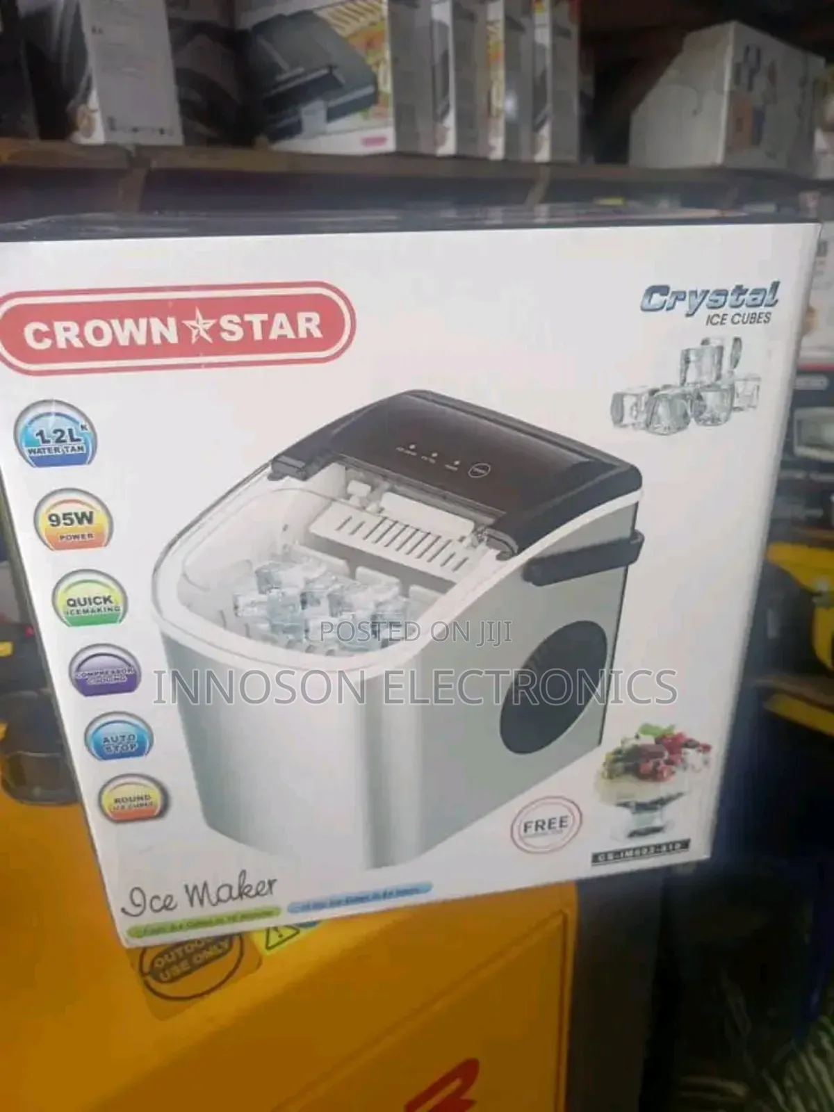 Crown Star Ice Cube Maker I. 2liters