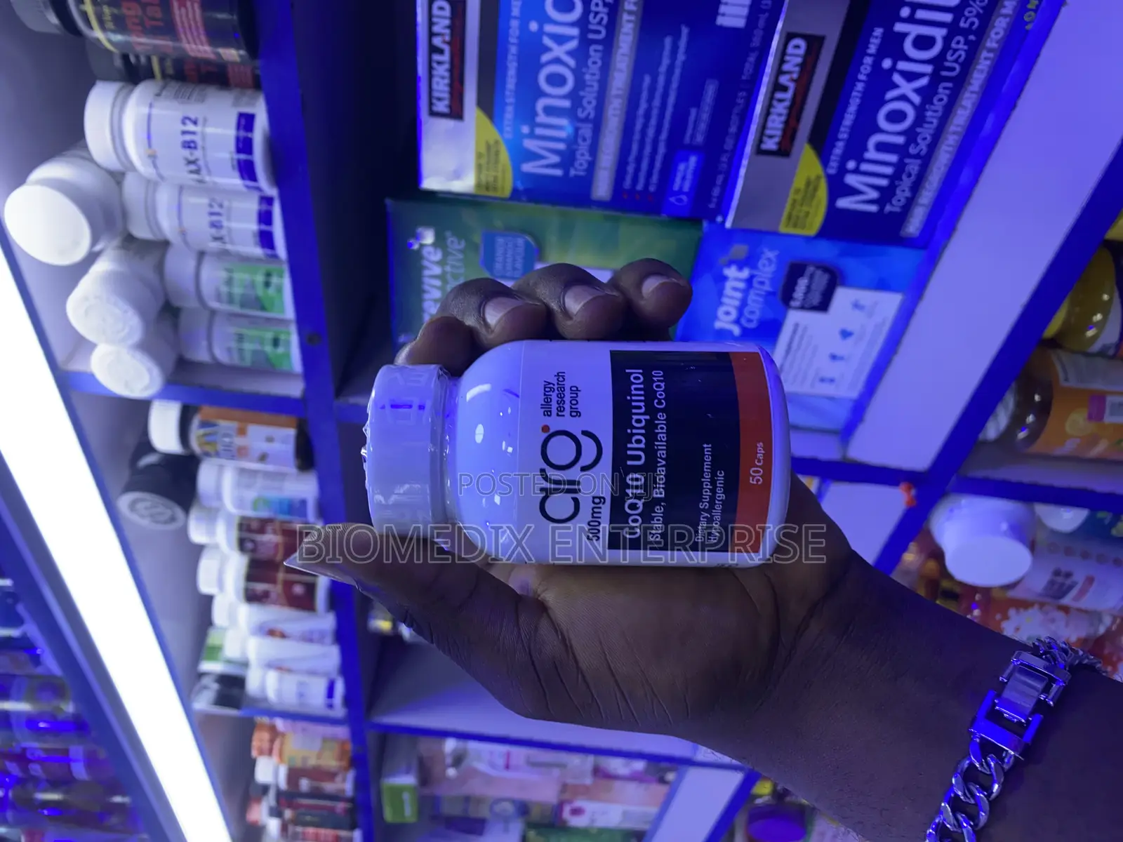500mg Coq10 Ubiquinol - Stable