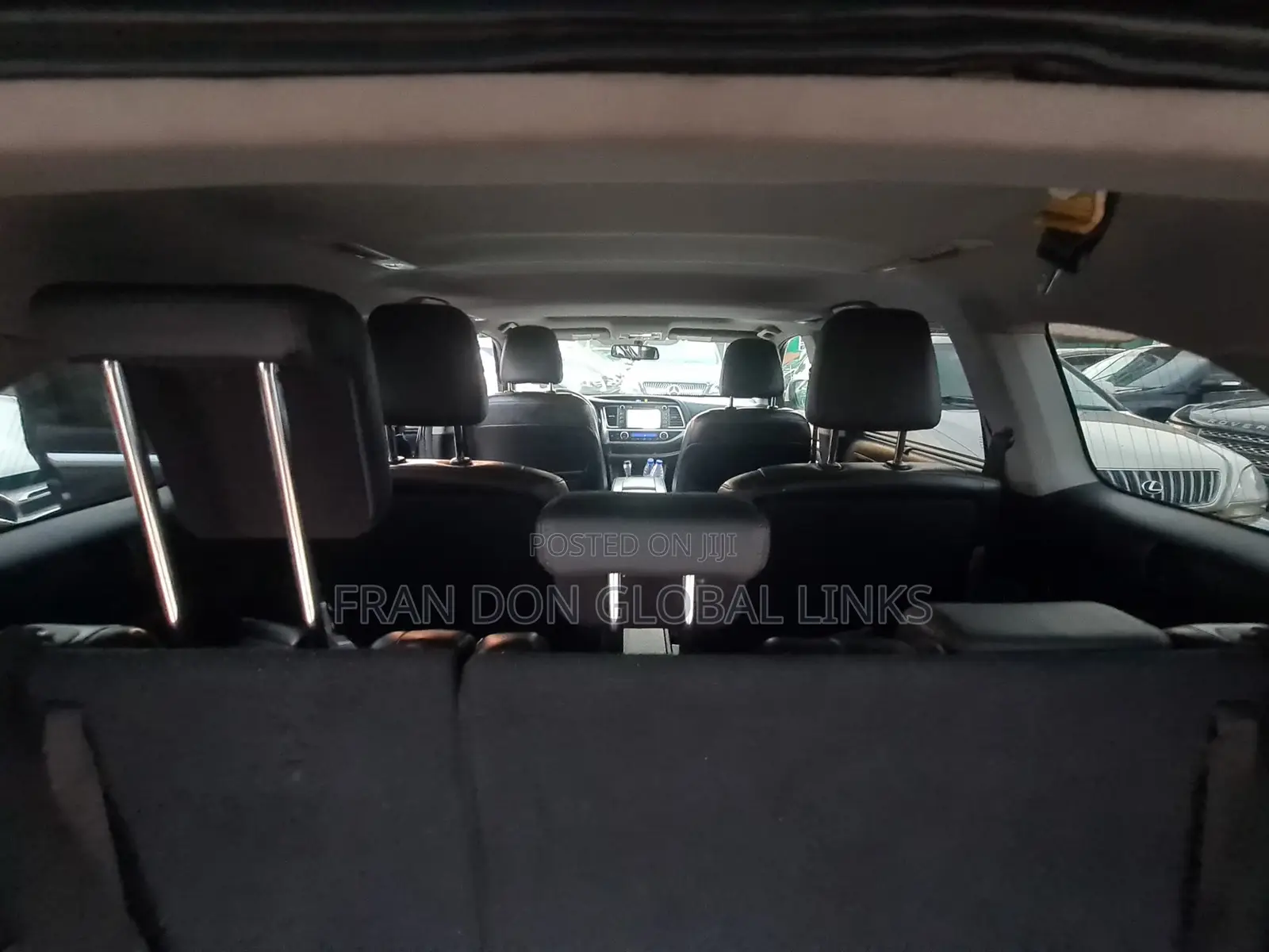 Toyota Highlander XLE V6 4x4 (3.5L 6cyl 6A) 2016 Black