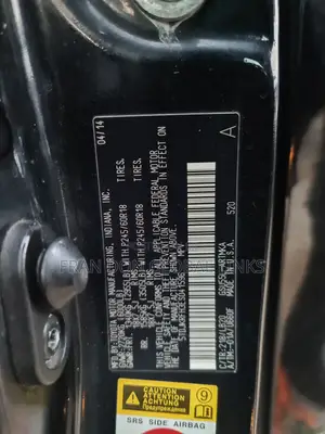 Toyota Highlander XLE V6 4x4 (3.5L 6cyl 6A) 2016 Black