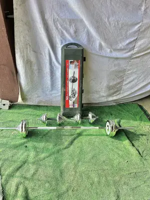 50kg Barbell With Dumbbell