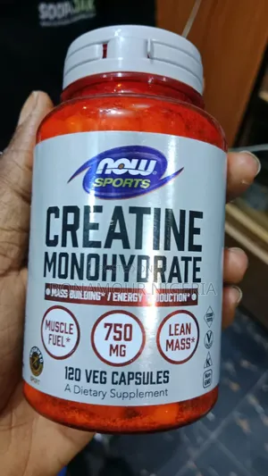 Now Sports Creatine Monohydrate 750mg X120 Veg Caps
