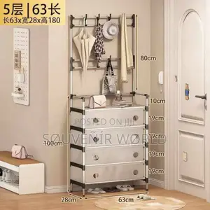 5 Layers Cover Shoe Rack
