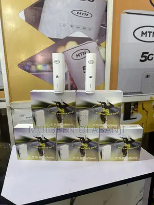 5g MTN Broadband Router With Free 100gb Data and Back Up Power Bank in ...