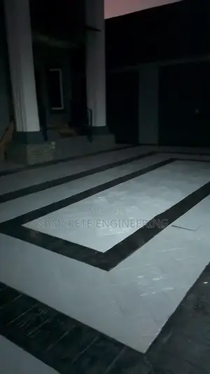 Highly Classified Stamped Concrete Floor