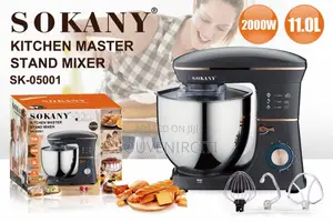 High Grade Sokany 11l Stand Mixer
