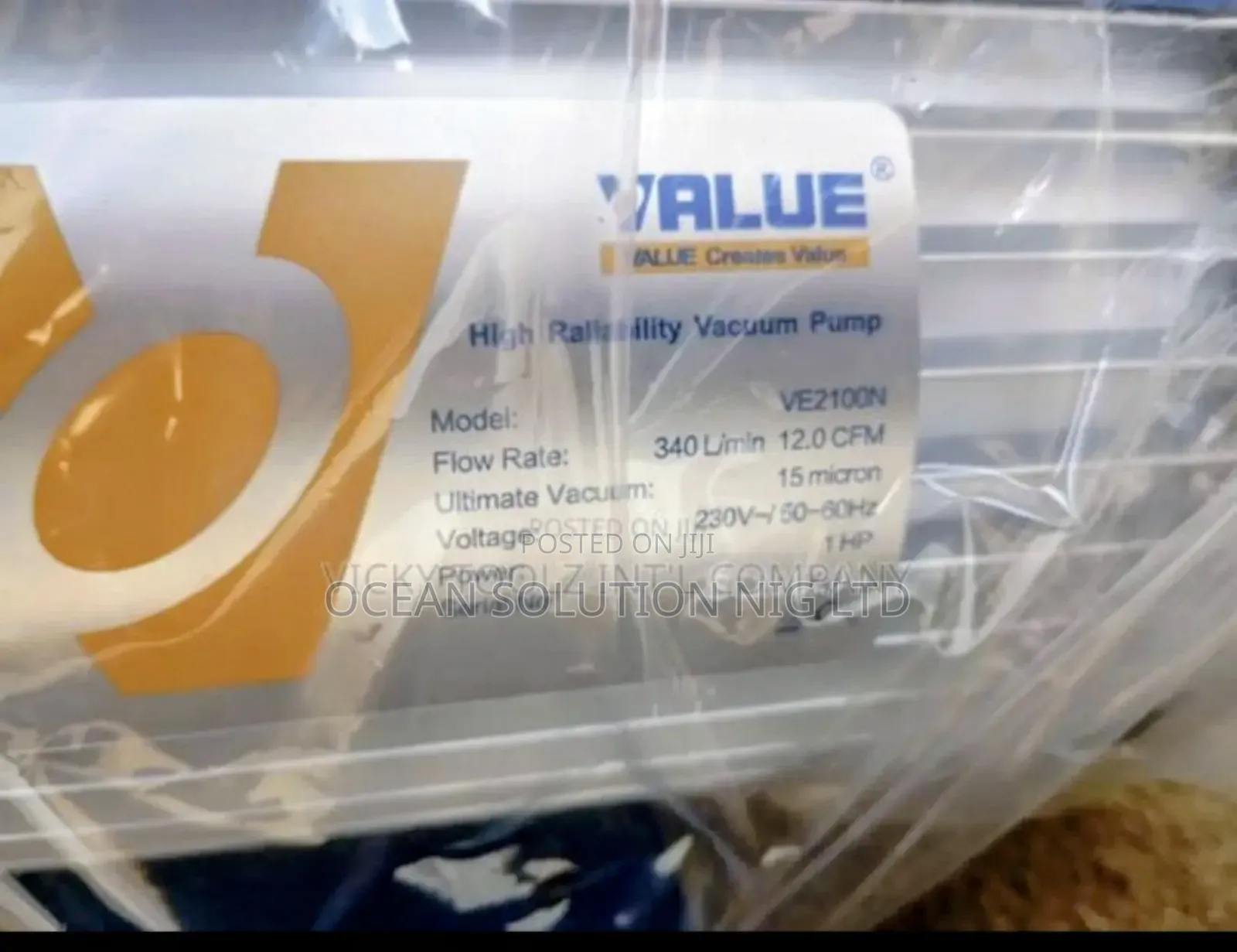 Value Vacuum Pump Ve2100n