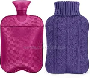 Usa Samply Hot Water Bottle With Knitted Cover, 2l Hot