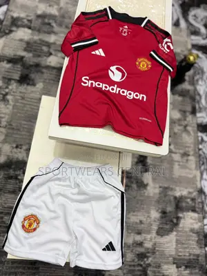 Original 2025/2026 Manchester United Man U Home Children Jersey