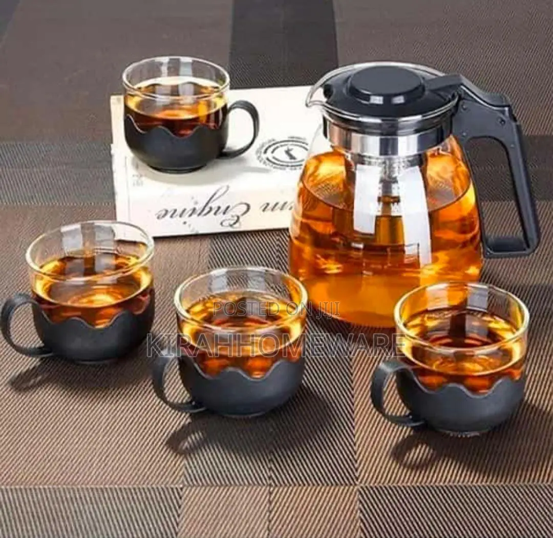Tea Jug With Cup (5pcs)