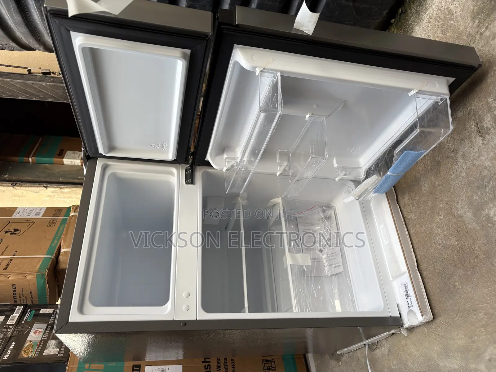 Hisense 120dr Refrigerator Double Door Brand New