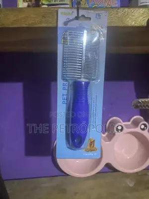 Grooming Comb and Brush Nail Clip