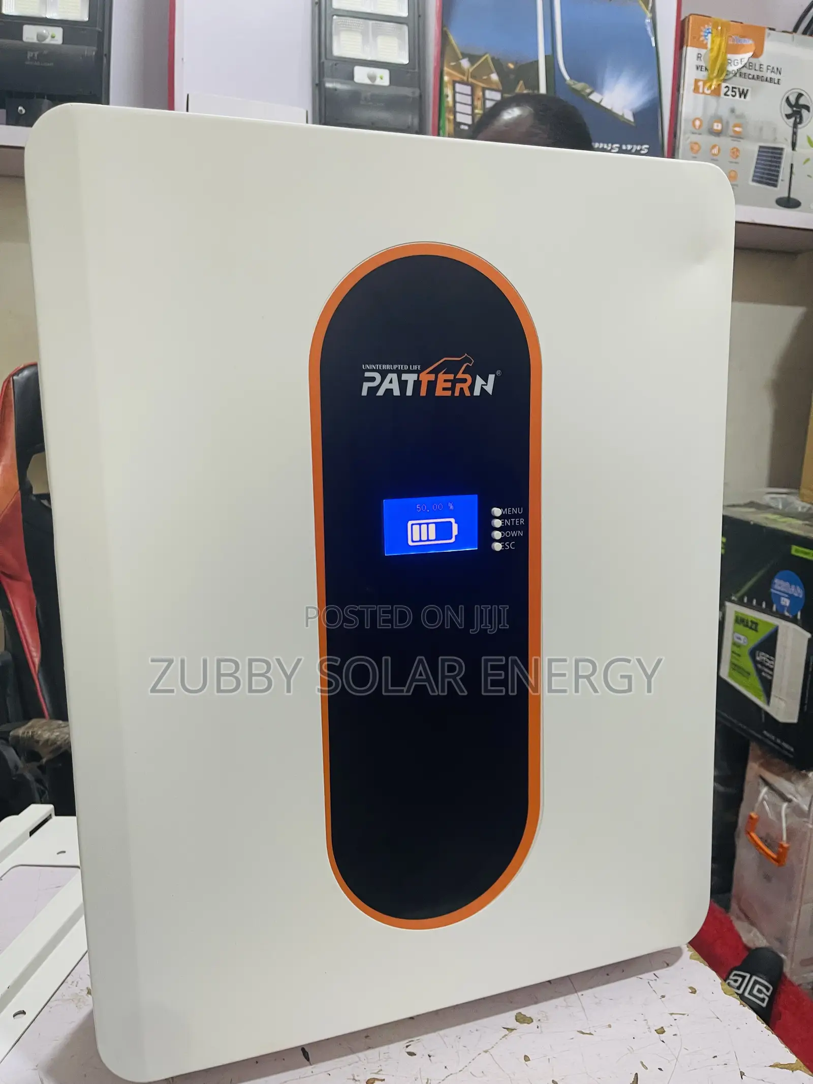 5.12kwh Pattern Lithium Battery Stackable