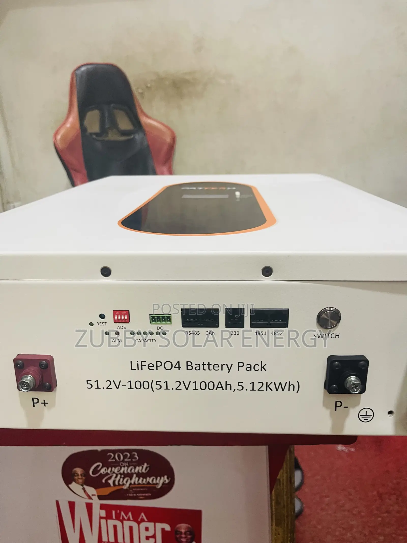 5.12kwh Pattern Lithium Battery Stackable